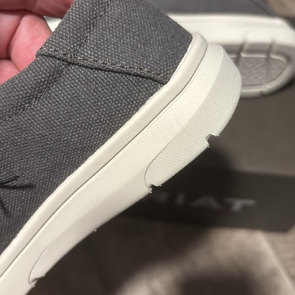 Ariat Hilo Washed Black,FLX Foam sole,cushion insole,no tie lace,slip on loafers - Picture 9 of 10